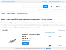 Tablet Screenshot of mojrowerowy.com